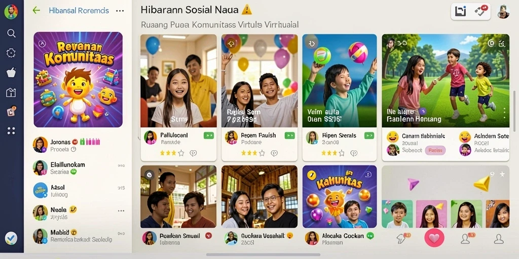Tampilan antarmuka yang user-friendly dan menarik.