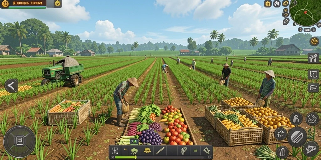 Tampilan awal aplikasi 55RP yang menarik.