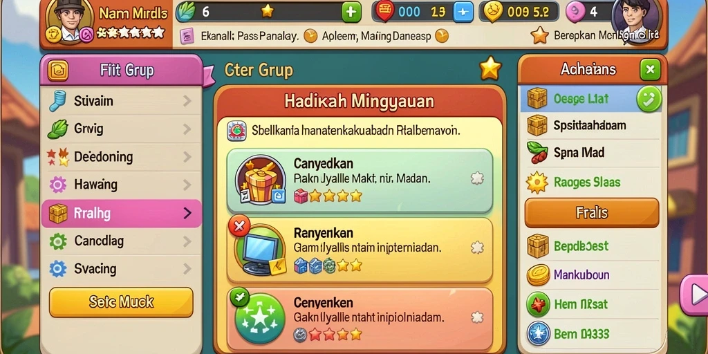 Tampilan awal aplikasi 666I yang modern dan menarik.