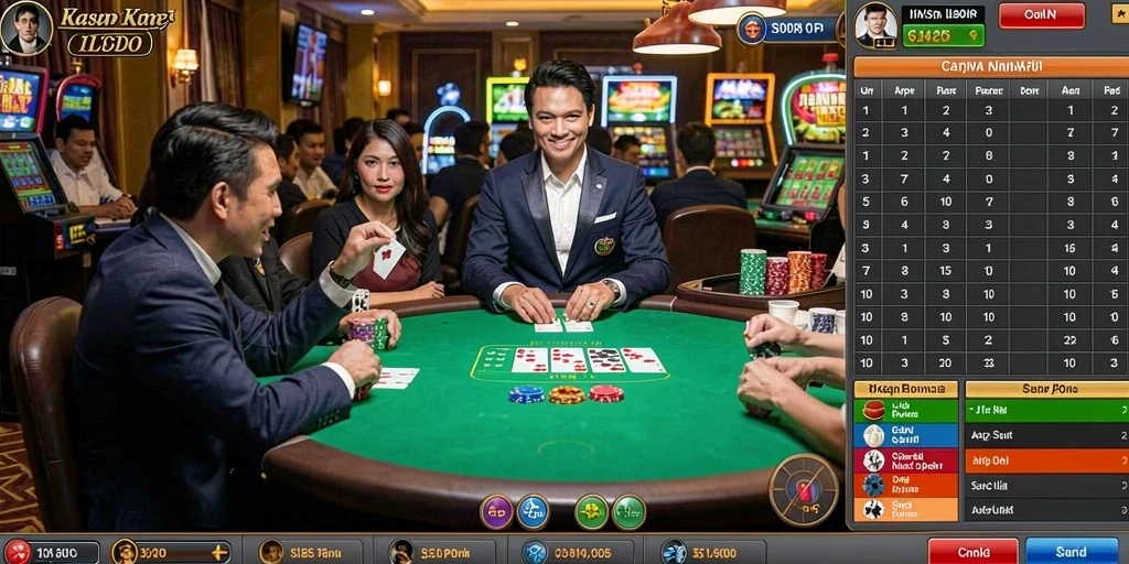 Tampilan antarmuka yang intuitif dan menarik.