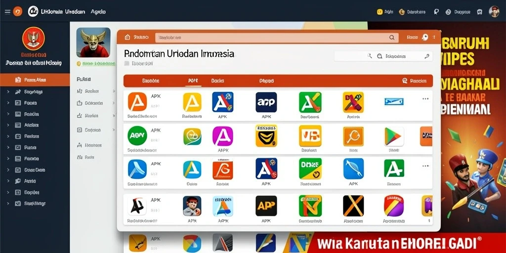 Tampilan antarmuka yang menarik dan mudah digunakan.