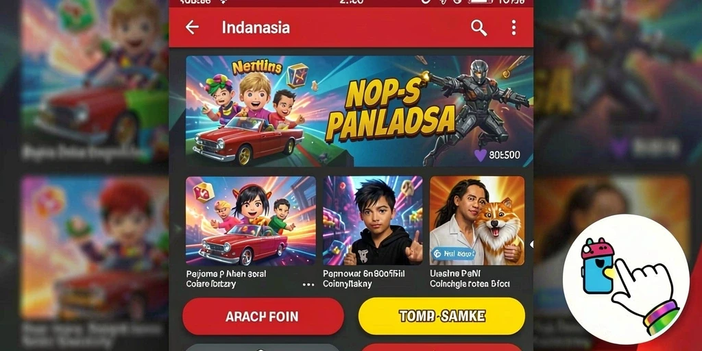 Tampilan antarmuka yang modern dan menarik.