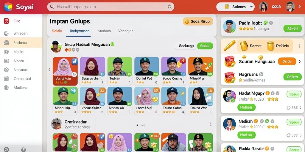 Tampilan antarmuka yang menarik dan mudah dipahami.