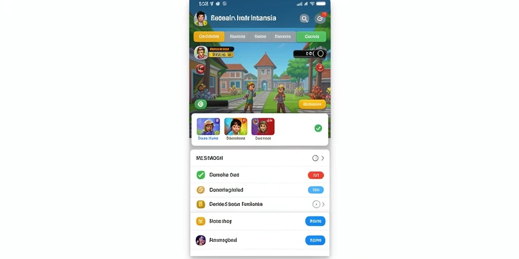 Tampilan antarmuka modern dan menarik.