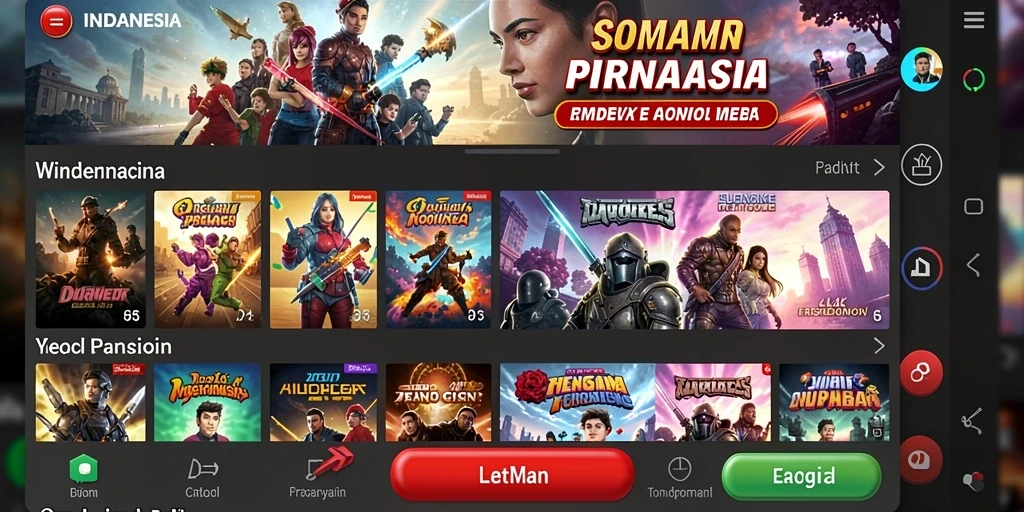 Antarmuka yang menarik dan mudah digunakan.