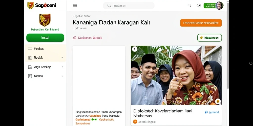 Screenshot menunjukkan tampilan antarmuka utama GLOWIN88.