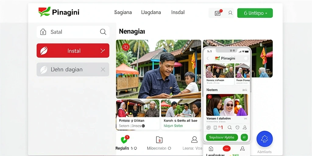 Tampilan antarmuka yang menarik dan mudah dinavigasi.