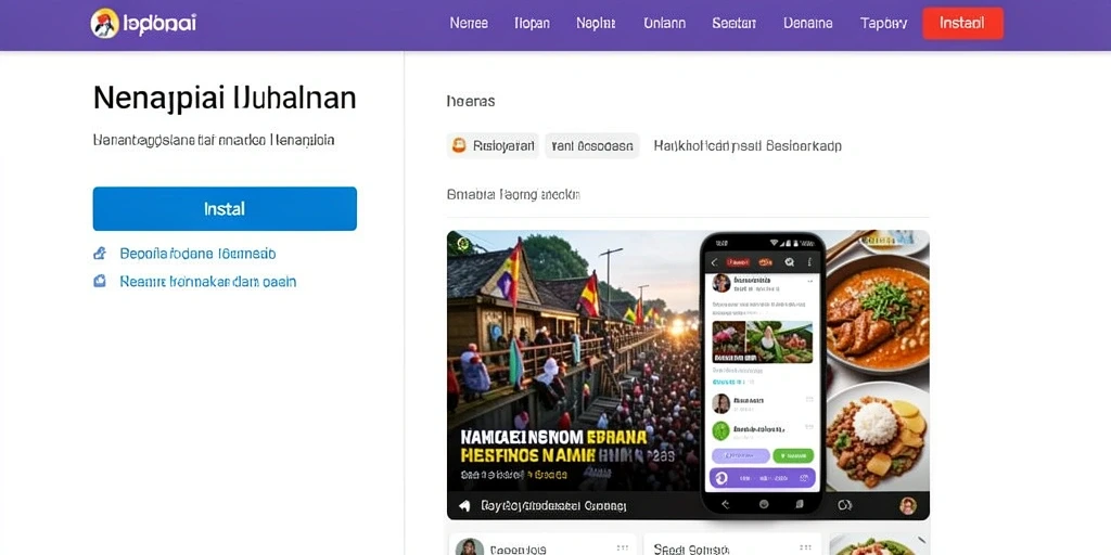 Tampilan antarmuka yang menarik dan mudah digunakan.