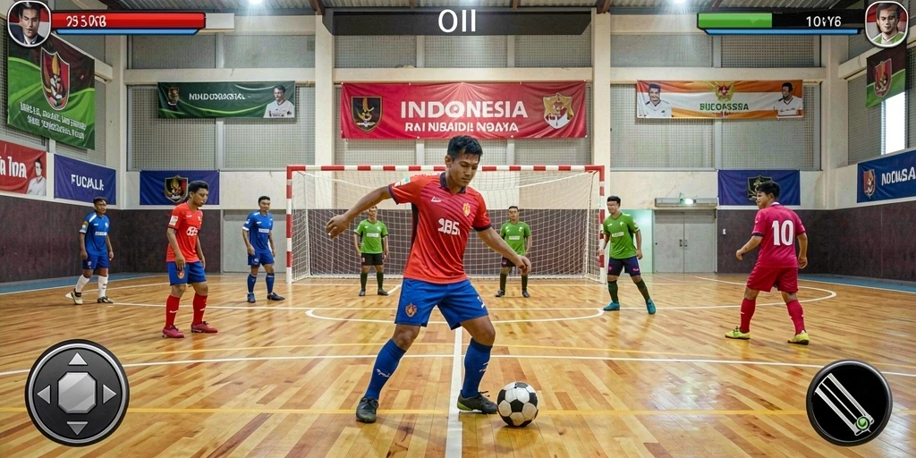 Tampilan antarmuka yang modern dan menarik.