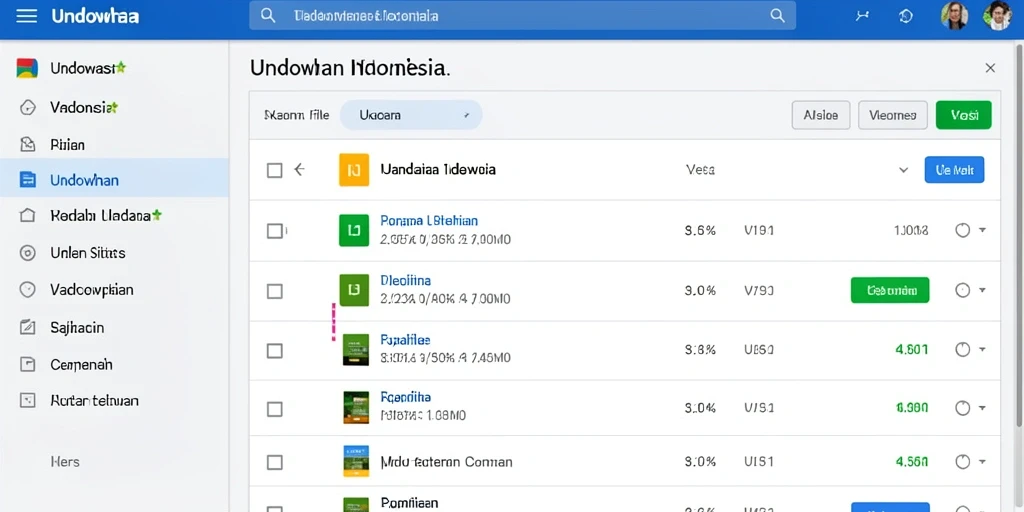 Tampilan antarmuka yang ramah pengguna.