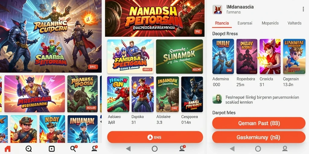 Tampilan antarmuka yang user-friendly.